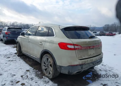 2016 Lincoln Mkx Reserve из США, поврежденный, VIN 2LMPJ8LP5GBL46802